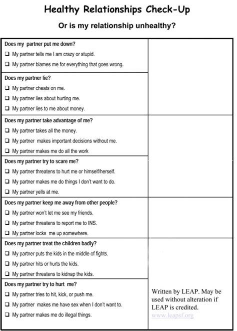 Printable Gottman Couples Therapy Worksheets Printable Worksheets