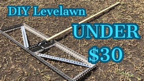 Since a lot of you guys work on your equipment here, and since the mower engines are so simple, i figure most you would appreciate this tool. DIY Lawn Leveling Tool for Under $30 - Modern Design in 2020 | Lawn leveling, Diy lawn, Lawn work