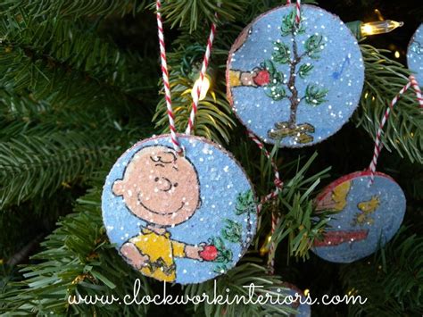 Charlie Brown Christmas Ornaments To Make With The Kiddos Clockwork