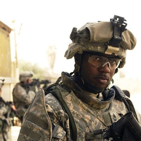 Black Soldier Afghanistan War Sergeant First Class American Soldiers