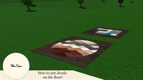 How To Put Decals On The Floor Bloxburg Roblox Bloxburg Build