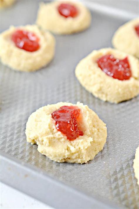 Best Keto Cookies Low Carb Keto Strawberry Thumbprint Cookie Idea