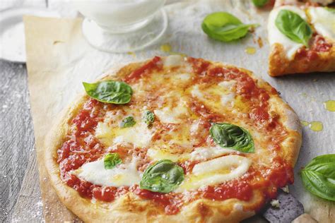 Klassische Pizza Margherita Rezept Küchengötter