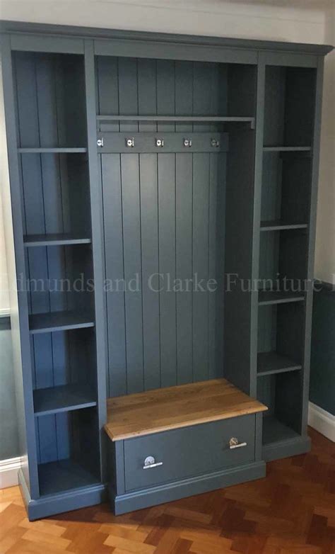 Bespoke Hallway Storage Unit Edmunds And Clarke Furniture Ltd