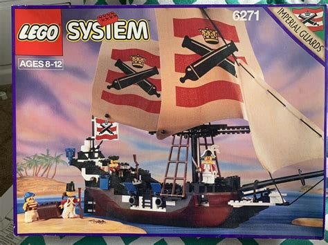 Vintage Lego Pirate Ship 6271 Imperial Guards 1992 Old Lego Sets Best