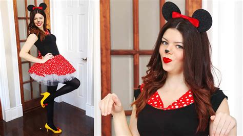 Cute Diy Mickey And Minnie Costumes For All Sizes