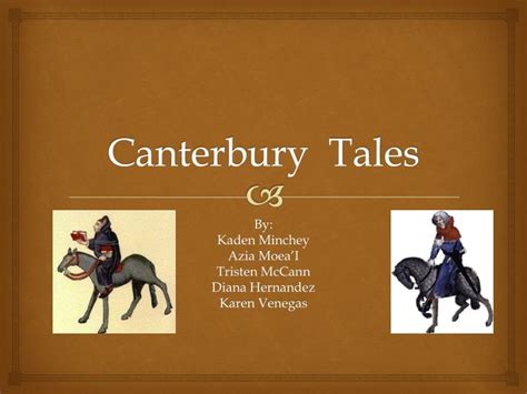 Ppt Canterbury Tales Powerpoint Presentation Free Download Id2425221