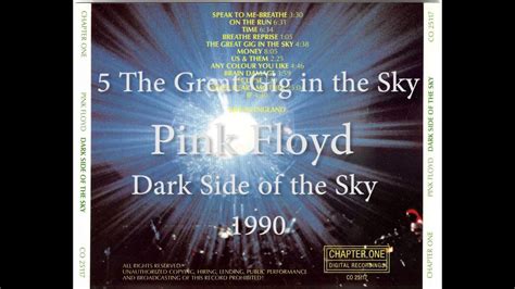 Pink Floyd The Great Gig In The Sky Dark Side Of The Sky 1990 Youtube