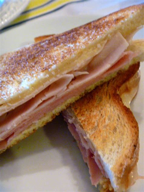 It is cured and smoked, which allows it to be eaten right from the package if desired. Slice of Southern: Grilled Turkey, Ham, and Swiss