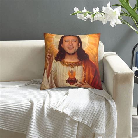 Weird And Funny Nicolas Cage Pillows For True Fans