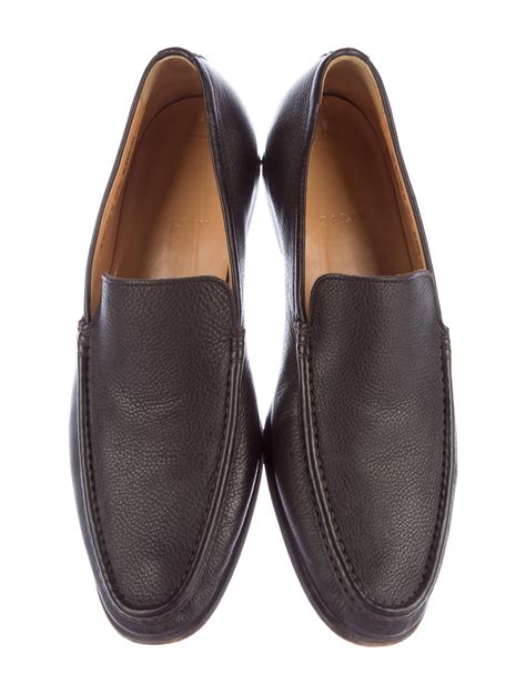 Bally Leather Dress Loafers Shoes Wb221612 The Realreal