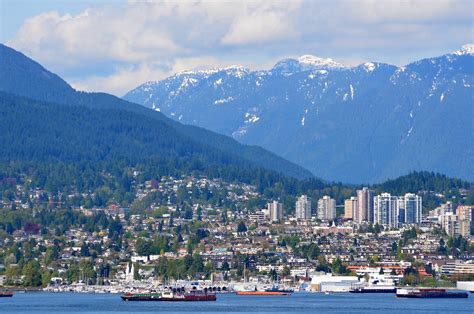 The north shore mountains are a mountain range overlooking vancouver in british columbia, canada. North Vancouver and the Mountains | Vancouver, British ...