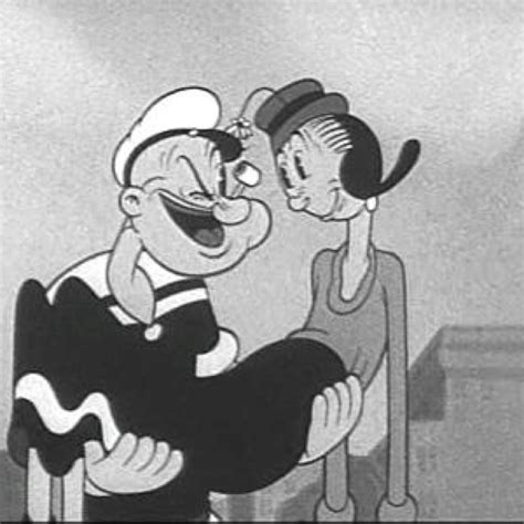 Olive Oyl And Popeye Popeye The Sailor Man Old Cartoons Popeye And