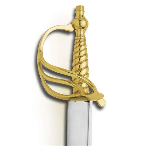 Windlass English Cutlass Pirate Hanger Sword With Brass Guard
