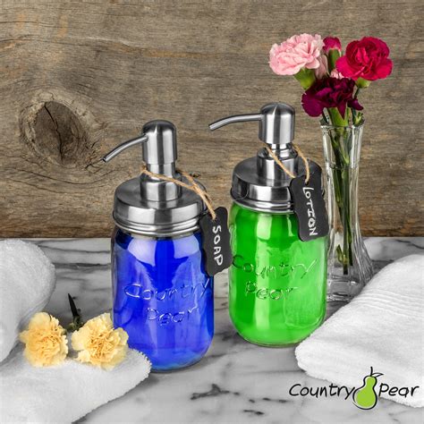 Hand soap & dispensers (78). Country Pear Adorable Soap Dispenser Set - Farmhouse Decor ...