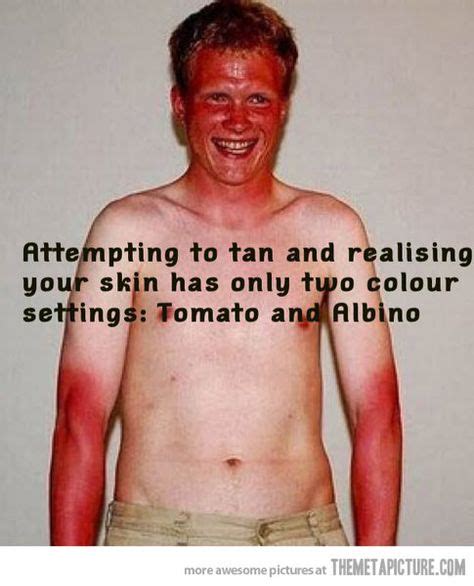 Tanning Attempt Funny Pictures Funny Images Pale People
