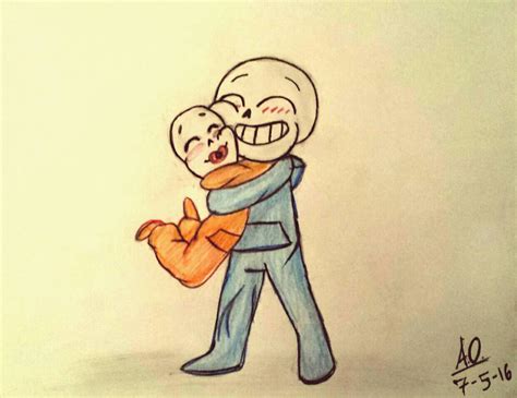 Baby Sans And Papyrus By Madamefrinklebutter On Deviantart