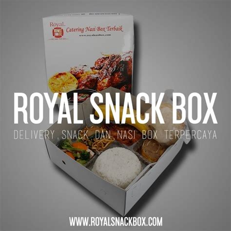 Nasi Kotak 7 Bulanan Royal Snack Box