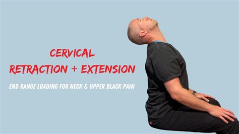 Most Relieving Neck Pain Exercise Cervical Spine Retraction Extension Mckenzie Method YouTube