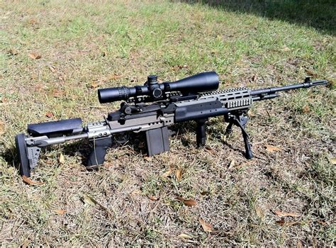 Springfield M1a In A Sage Ebr Chassis Sniper Rifles Pinterest