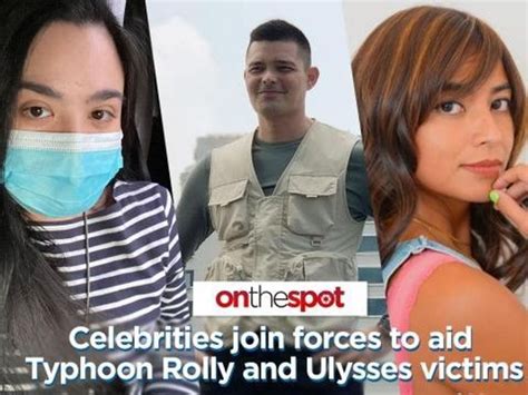 On The Spot Celebrities Join Forces To Aid Typhoon Rolly And Ulysses