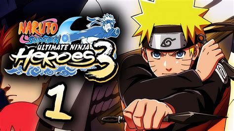 Naruto Shippuden Ultimate Ninja Heroes 3 Walkthrough Part 1 Prologue