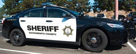Sacramento County Ca Sheriff 360 B Ford Interceptor Police Cars Police Patrol Emergency