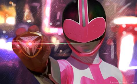 Pink Time Force Ranger Jen By Larxian On Deviantart