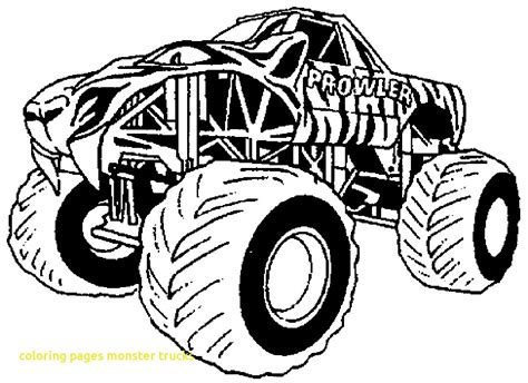 Hot Wheels Monster Truck Coloring Pages at GetColorings.com | Free printable colorings pages to