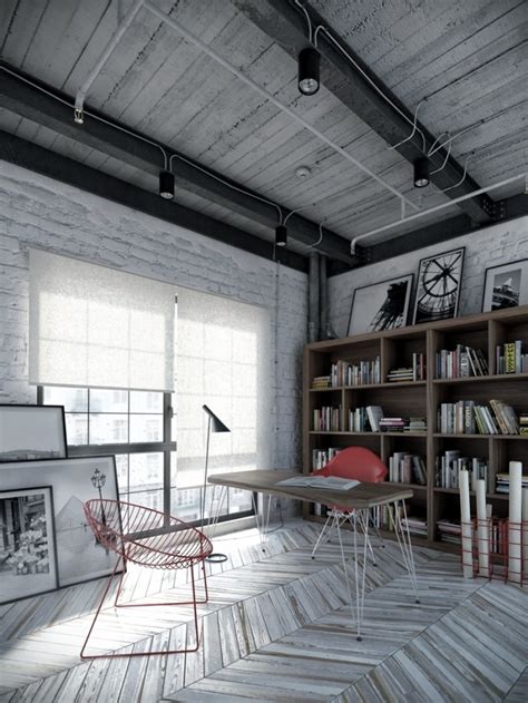 Industrial interior design focuses mainly on combining raw and rough with clean and streamlined. Exquisite Industrial Interior Designs | My Decorative