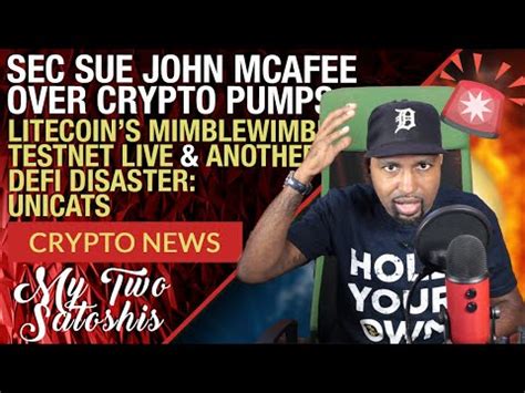 Many are wondering what is true and what are rumors about him. CRYPTO NEWS: JOHN MCAFEE CHARGED BY SEC FOR SHILLING ...