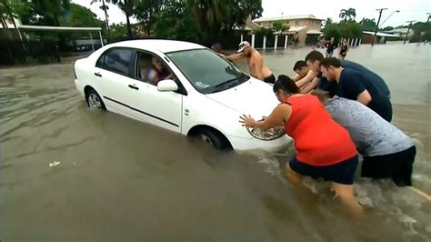 Australia Weather Monsoon Rains Cause Floods In Queensland Bbc News