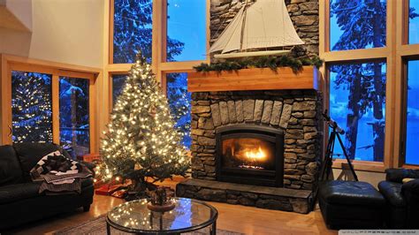 Winter Fireplace Wallpapers Top Free Winter Fireplace Backgrounds