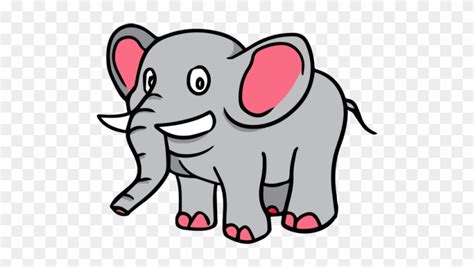 Cartoon Elephants Pictures Gambar Hewan Animasi Gajah Free