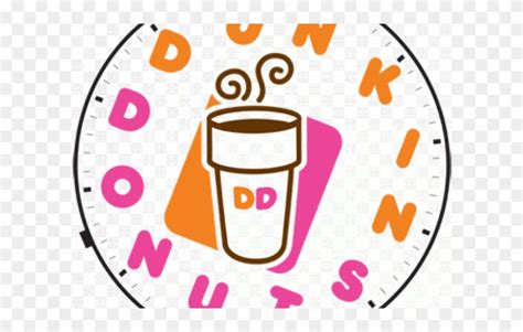 Dunkin Donuts Dunkin Coffee Circle Svg Dxf Eps Clipart Svg