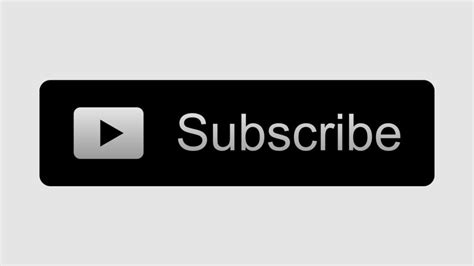 Free Black Youtube Subscribe Button Png Download By Alfredocreates 16