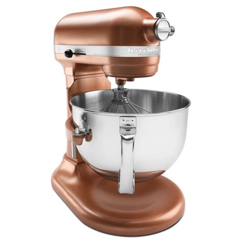 Shop Kitchenaid Kp26m1xce Copper Pearl Professional 600 Stand Mixer
