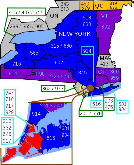 Area codes 718, 347, and 929 - Wikipedia