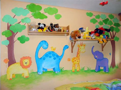 Murales Infantiles Murales Pintados A Mano Sobre Paredes Murales Para