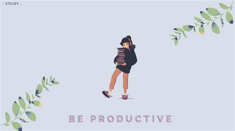 Productivity And Studying Lo Fi Girl Wallpaper 1920 X 1080 With