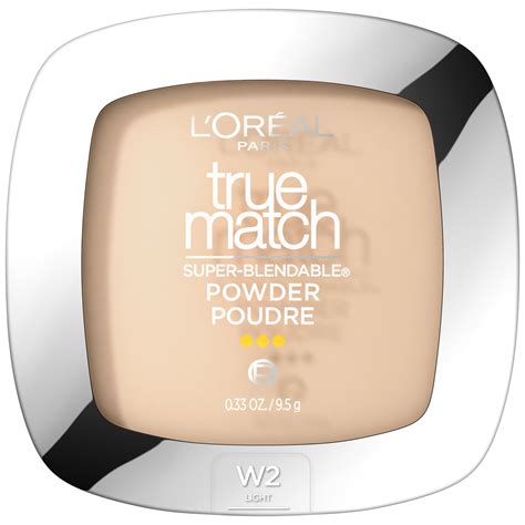 L Or Al Paris True Match Super Blendable Makeup Powder Light Ivory