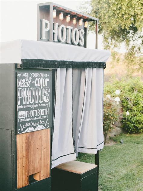 Instant camera rental wedding guest book photography. 15 Photo Booth Ideas for a Fun Wedding Reception