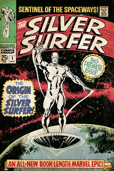 Marvel Silver Surfer Poster Sold At Ukposters