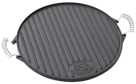 Outdoorchef 1821125 Cast Iron Griddle Plate 33 Cm Uk