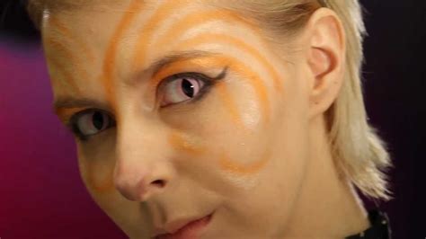 Pink Cat Coloured Contact Lenses - YouTube