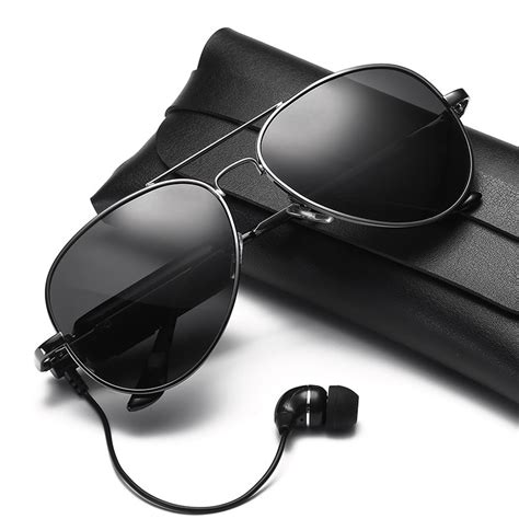 New Smart Stereo Bluetooth Sunglasses Unisex Polarized Sunglasses Listening Music Driving Mirror