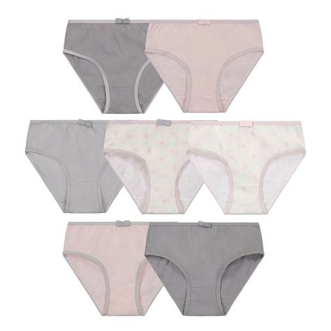 Buyless Fashion Girls Tagless Brief Underwear 7 Day Pack Cotton Panties Ebay
