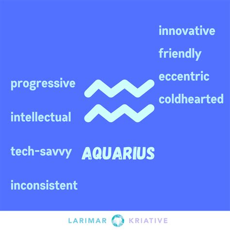 Aquarius Rising Sign — Larimar Kriative