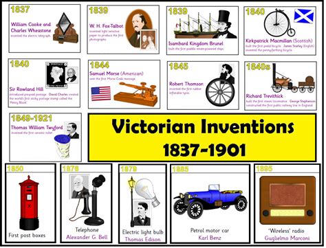 Thevictoriansinventionspng 1015×775 Victorian Facts Victorian