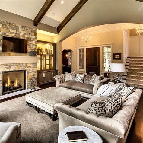 Effective Living Room Layouts For Your Fireplace And Tv